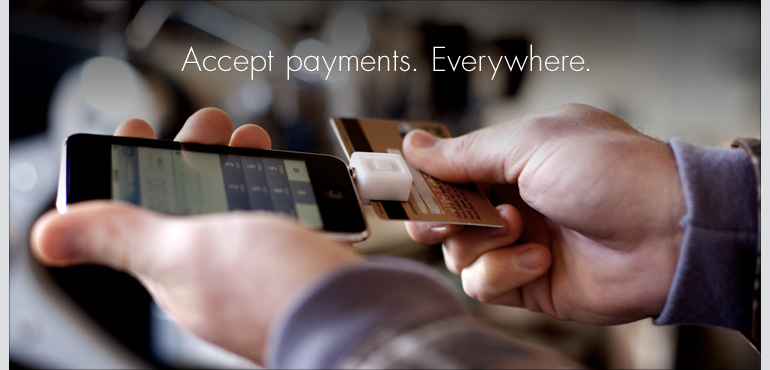 Accept payments via the iPhone