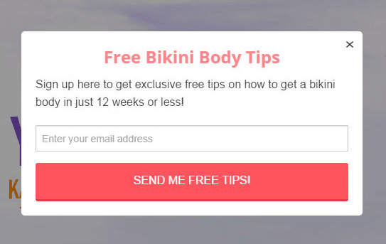 free bikini body tips