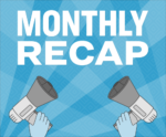 Monthly recap graphic