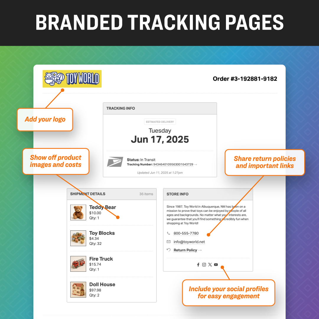 Branded Tracking Pages for Ecommerce That Drive Sales