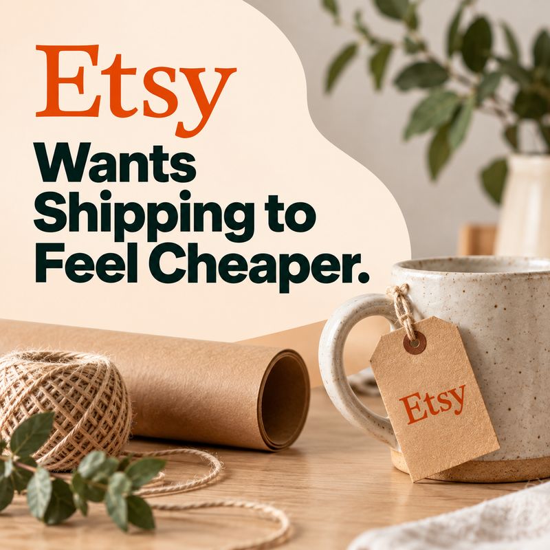 Etsy Wants Shipping to Feel Cheaper. What Does That Mean for Sellers?